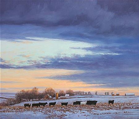 Day Break by Raymond Knaub - Auction record, sale price, and art valuation. Compare with similar artists and explore comparable artworks.