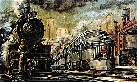 Train Scene