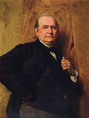 Portrait of an industrialist