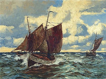 Shipping on a choppy sea