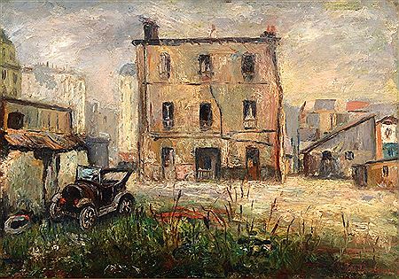 View of a suburb of Paris
