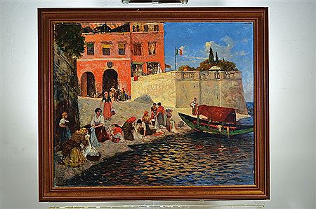 Washerwomen in Venice