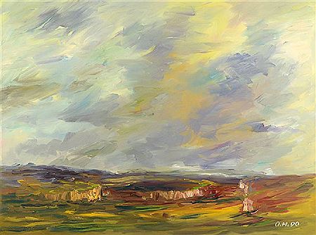 Sample artwork by Otto Herter (1924 - 2000), known for painting - View similar artists and auction records