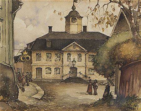 Untitled by Frans Nyberg - Auction record, sale price, and art valuation. Compare with similar artists and explore comparable artworks.
