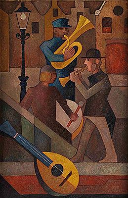 Musicisti di strada nel 1927