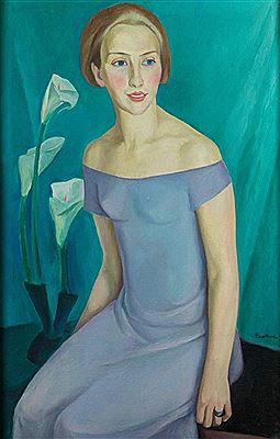 Sample artwork by Richard Becker (1888 - 1956), known for painting - View similar artists and auction records