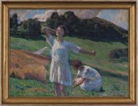 Sample artwork by David Burnand (1888 - 1975), known for painting - View similar artists and auction records