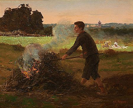 Le jeune faneur. by Adolphe-Jean Hamesse - Auction record, sale price, and art valuation. Compare with similar artists and explore comparable artworks.