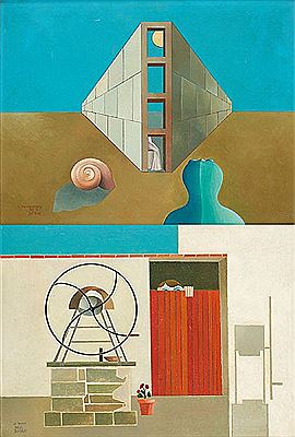 "Le puits" et "L’observateur" (2) by Paul Dufrane - Auction record, sale price, and art valuation. Compare with similar artists and explore comparable artworks.