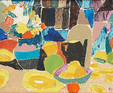 Composition aux fruits.