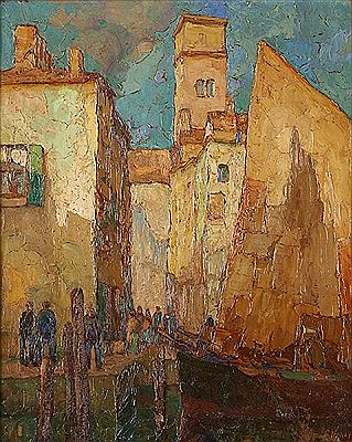 Vue à Chiogia en 1933