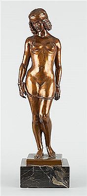 Jeune femme nue aux liens
