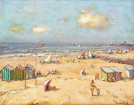 Vacances à la plage. by Bernard Bosschaert - Auction record, sale price, and art valuation. Compare with similar artists and explore comparable artworks.