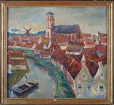 "Vue de village en Hollande" by Willy Jocque - Auction record, sale price, and art valuation. Compare with similar artists and explore comparable artworks.