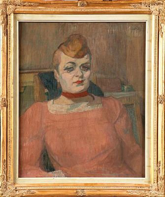 "Portrait d’une danseuse du Moulin-Rouge au casque d’or" by Pau Roig Cisa - Auction record, sale price, and art valuation. Compare with similar artists and explore comparable artworks.