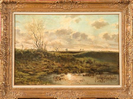 "Fin d’une journée de chasse"