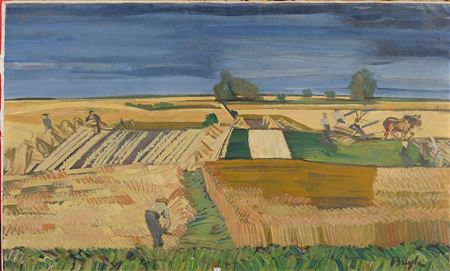 Sample artwork by Robert Buyle (1895 - 1976), known for figure painting - View similar artists and auction records