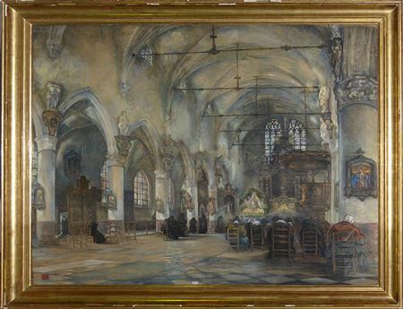 Sample artwork by Alfred Napoleon Delaunois (1875/76 - 1941), known for painting, sculpture - View similar artists and auction records