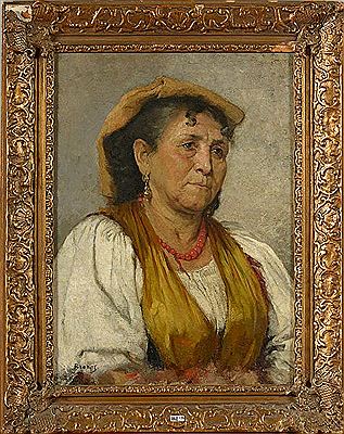 "Portrait d’une napolitaine"