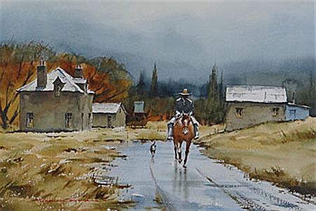 After Rain, Obelisk Station Otago
