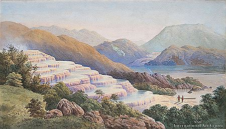 Pink Terrace, Rotomahana