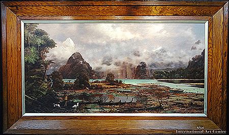 Mitre Peak Milford Sound with Pheasant Shooter and Dogs by George E Pruden - Auction record, sale price, and art valuation. Compare with similar artists and explore comparable artworks.