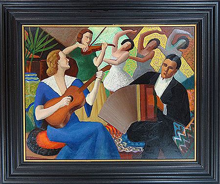 Sample artwork by John Weeks (1888 - 1965), known for landscape painting - View similar artists and auction records