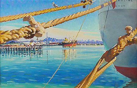 Sample artwork by Alister Austen Deans (1915 - 2011), known for painting - View similar artists and auction records