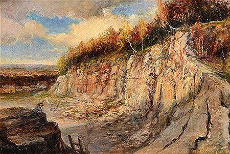 "Outremont Quarry" by Arthur Cox - Auction record, sale price, and art valuation. Compare with similar artists and explore comparable artworks.