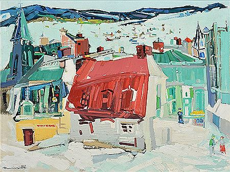"Un coin de village"
