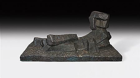 Große liegende Figur, 1951