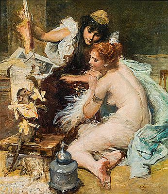 Sample artwork by Cecil Van Haanen (1844 - 1914), known for portraits - View similar artists and auction records