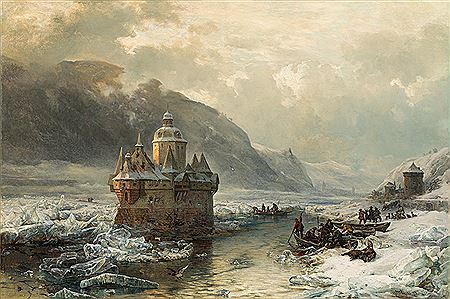 Sample artwork by Carl Hilgers (1818 - 1890), known for landscape painting and sculpture - View similar artists and auction records