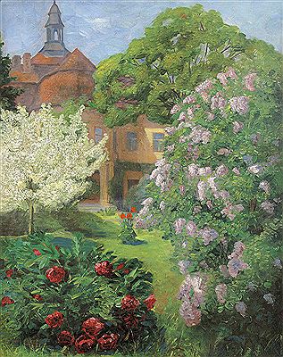 Blooming garden