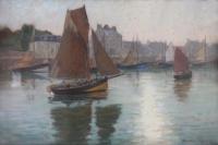 Barques de pêche à Saint Vaast La Hougue
