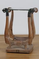 Console lyre à têtes zoomorphes by Francois Thevenin - Auction record, sale price, and art valuation. Compare with similar artists and explore comparable artworks.