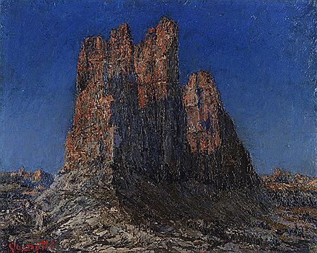 "Le tre Cime di Lavaredo sopra Misurina"