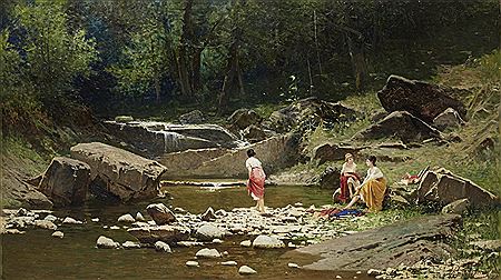 "Le bagnanti"