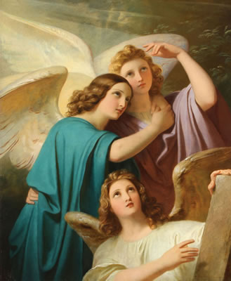 Easter - The Angels of the Resurrection - 1861