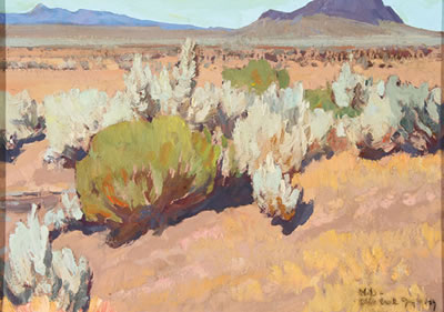 Sage and Rabbit Brush - 1927