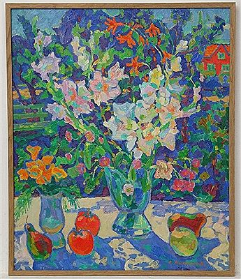 Still life with flowers