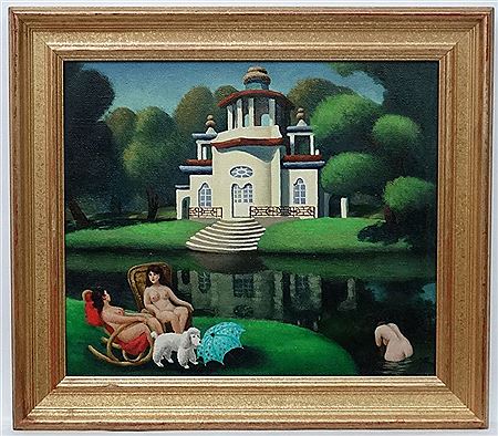 The Bathers by Mikhail Pavlovitch Zhuravlov - Auction record, sale price, and art valuation. Compare with similar artists and explore comparable artworks.