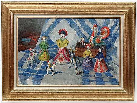 Sample artwork by Maria Alekseevna Klechar-Smokhvalova (1915 - 2000), known for painting - View similar artists and auction records