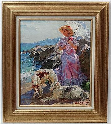 "Afternoon at the seaside"