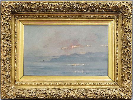 Sample artwork by P MacGregor Wilson (1928 - 1960), known for seascape painting - View similar artists and auction records