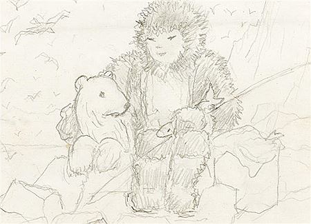 Child and bears by Viktor Borisowitch Koretsky - Auction record, sale price, and art valuation. Compare with similar artists and explore comparable artworks.