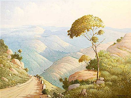 Valley Landscape with Country Road