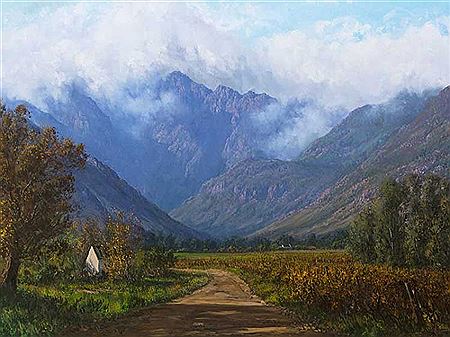 "Franschhoek Robertsvlei" by Casey Van Der Leek - Auction record, sale price, and art valuation. Compare with similar artists and explore comparable artworks.