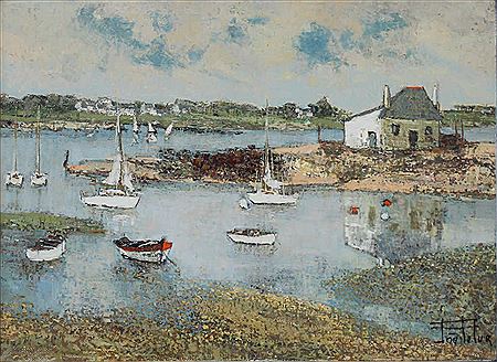 La rivière d'Etel, Morbihan