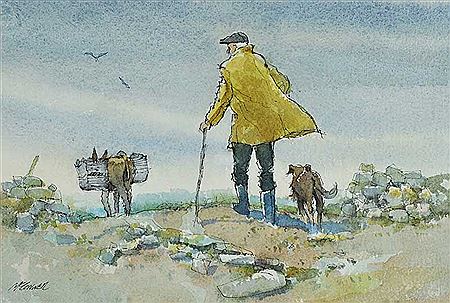 BRINGING IN THE TURF NEAR HORN HEAD